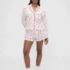 GAP × Summer Fridays Poplin Kiss Pijama Şortları