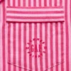 GAP × Summer Fridays Rahat Poplin Çizgili Pijama Gömleği