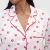 GAP × Summer Fridays Rahat Poplin Kiss Pijama Gömleği