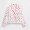 GAP × Summer Fridays Rahat Poplin Kiss Pijama Gömleği