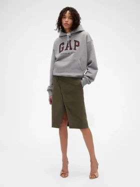 GAP × Victoria Beckham Ağır Fransız Teri Kapüşonlu Sweatshirt