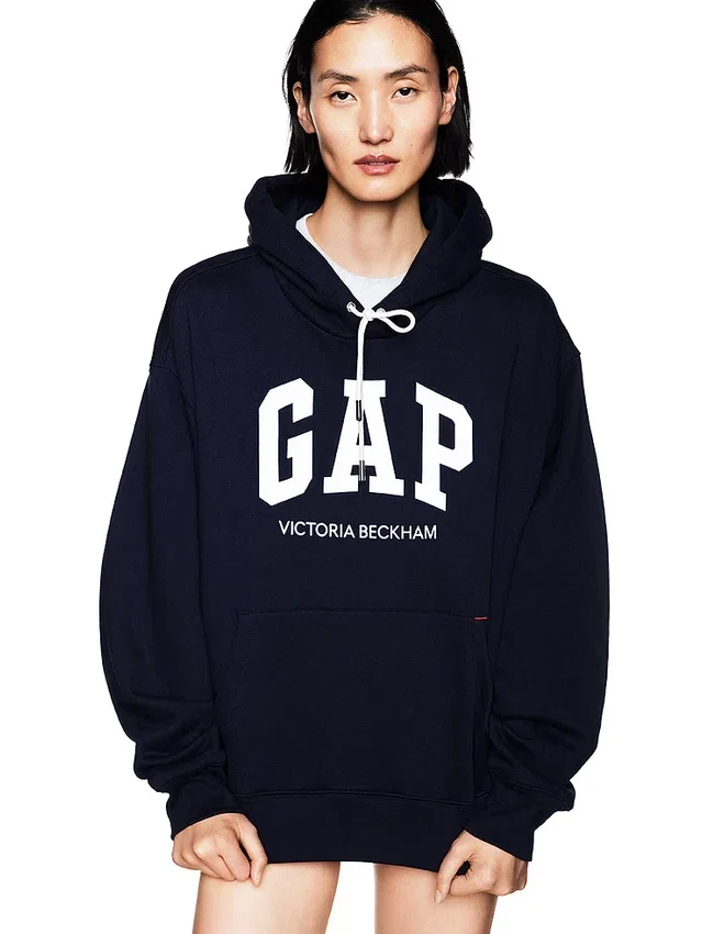 GAP × Victoria Beckham Ağır Fransız Teri Kapüşonlu Sweatshirt