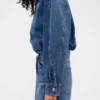 Gap × Victoria Beckham Denim Fermuarlı Gömlek