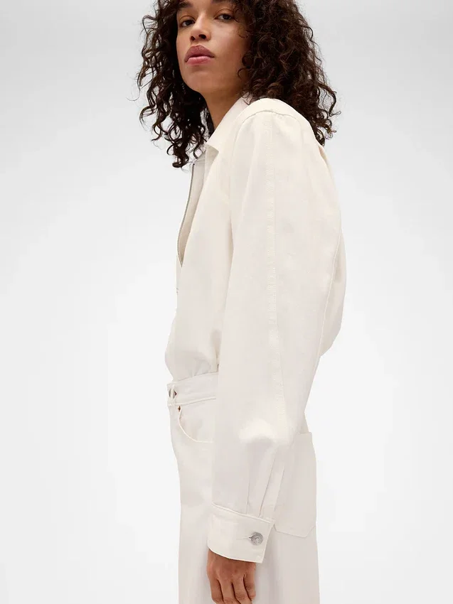 Gap × Victoria Beckham Denim Fermuarlı Gömlek