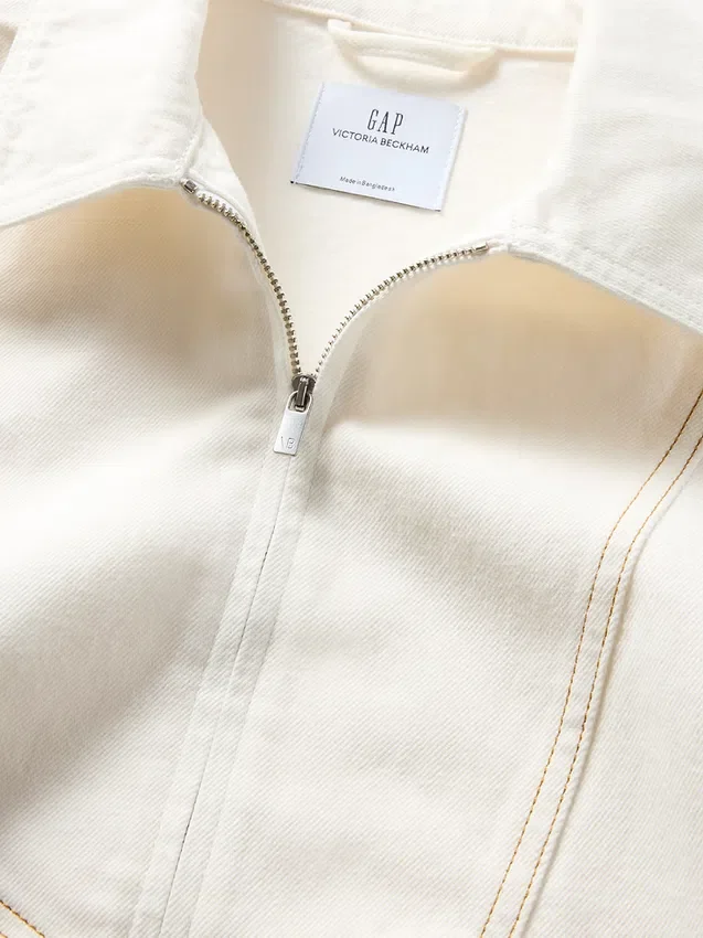 Gap × Victoria Beckham Denim Fermuarlı Gömlek