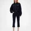GAP × Victoria Beckham Düşük Bel Capri Jean'ler