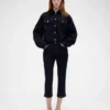 GAP × Victoria Beckham Düşük Bel Capri Jean'ler