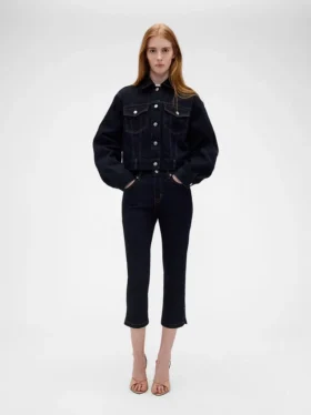 GAP × Victoria Beckham Düşük Bel Capri Jean’ler