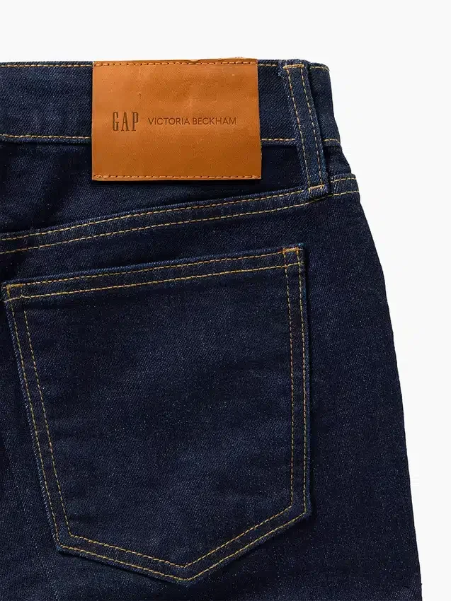 GAP × Victoria Beckham Düşük Bel Capri Jean'ler