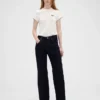 Gap × Victoria Beckham Organik Pamuklu Logolu Tişört