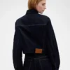 GAP × Victoria Beckham Rahat Kesim Kısa Denim Ceket