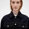 GAP × Victoria Beckham Rahat Kesim Kısa Denim Ceket