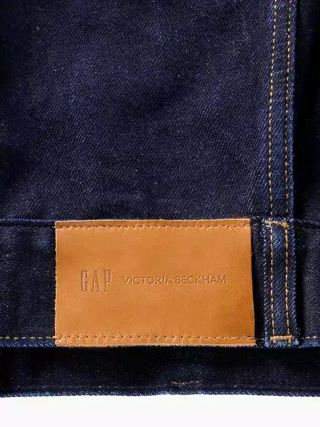 GAP × Victoria Beckham Rahat Kesim Kısa Denim Ceket