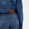 GAP × Victoria Beckham Rahat Kesim Kısa Denim Ceket