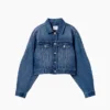 GAP × Victoria Beckham Rahat Kesim Kısa Denim Ceket
