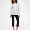 GAP × Victoria Beckham Rahat Poplin Gömlek