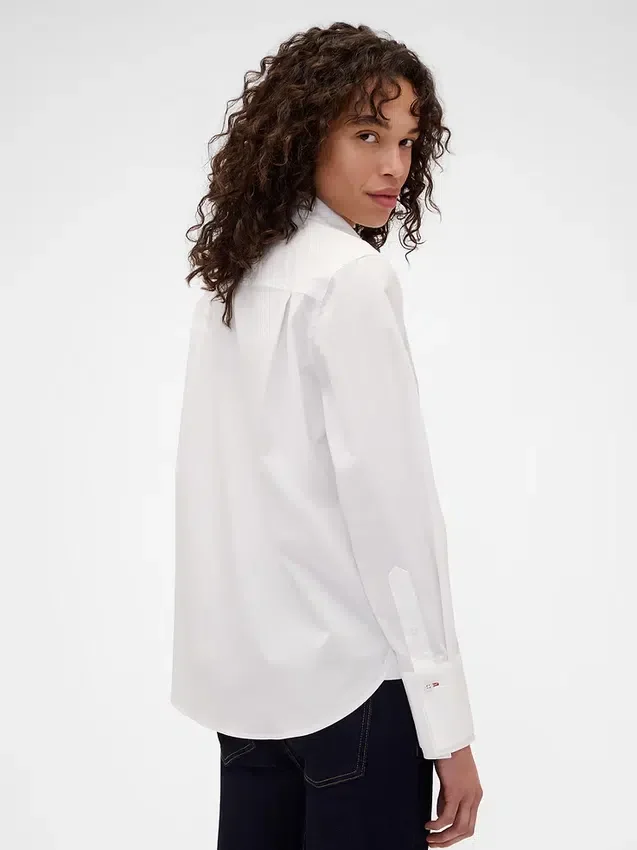 GAP × Victoria Beckham Rahat Poplin Gömlek