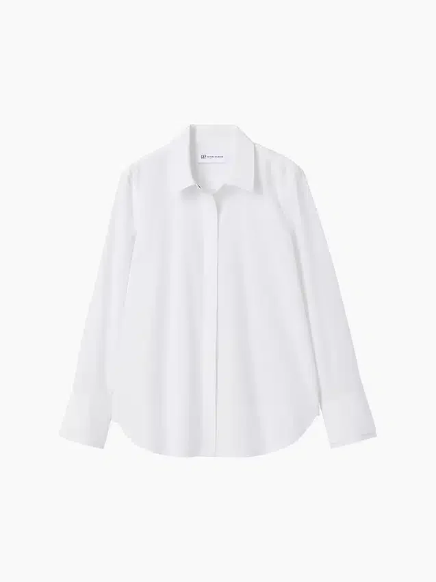 GAP × Victoria Beckham Rahat Poplin Gömlek