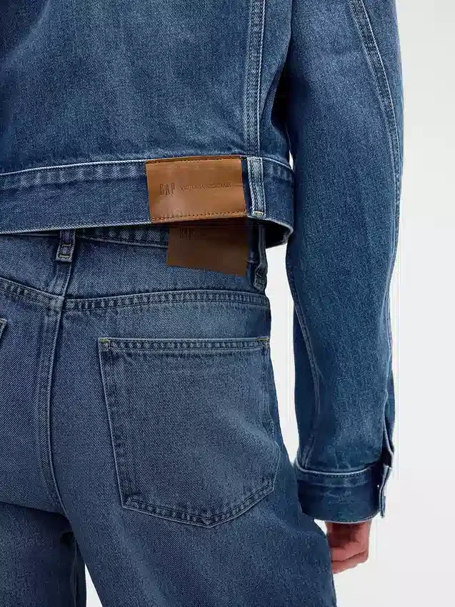GAP × Victoria Beckham Yüksek Bel Ark Jean