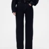 GAP × Victoria Beckham Yüksek Bel Düz Kesim Jean'ler