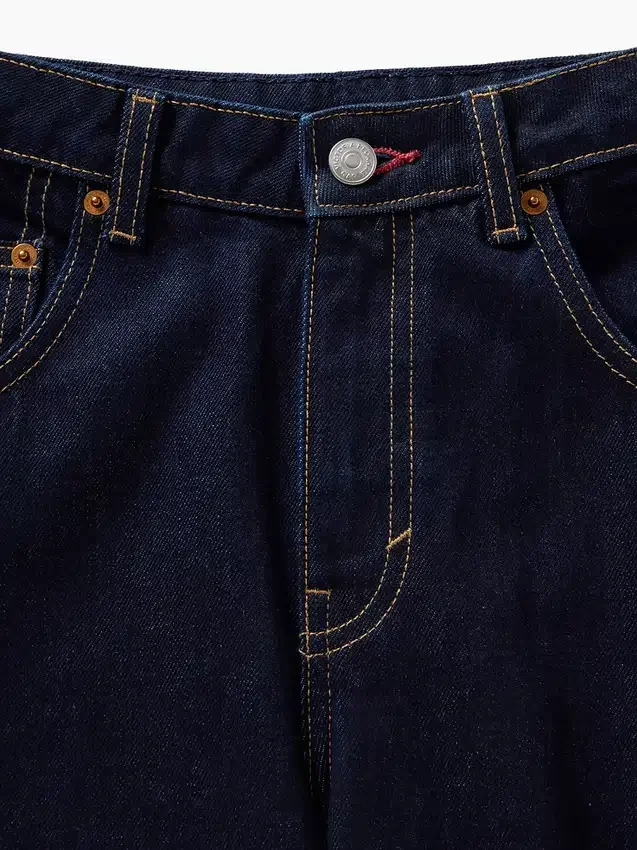 GAP × Victoria Beckham Yüksek Bel Düz Kesim Jean'ler