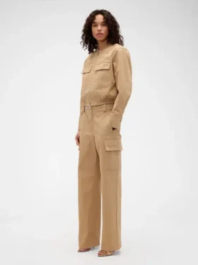 GAP × Victoria Beckham Yüksek Bel Kargo Pantolon