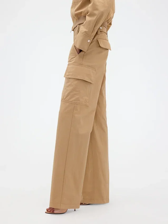 GAP × Victoria Beckham Yüksek Bel Kargo Pantolon