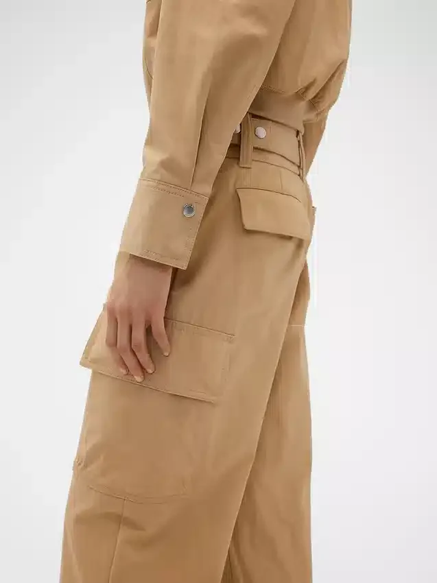 GAP × Victoria Beckham Yüksek Bel Kargo Pantolon