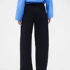 GAP × Victoria Beckham Yüksek Bel Pileli Yarım Ay Pantolon