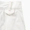 GAP × Victoria Beckham Yüksek Bel Pileli Yarım Ay Pantolon