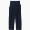 GAP × Victoria Beckham Yüksek Bel Pileli Yarım Ay Pantolon