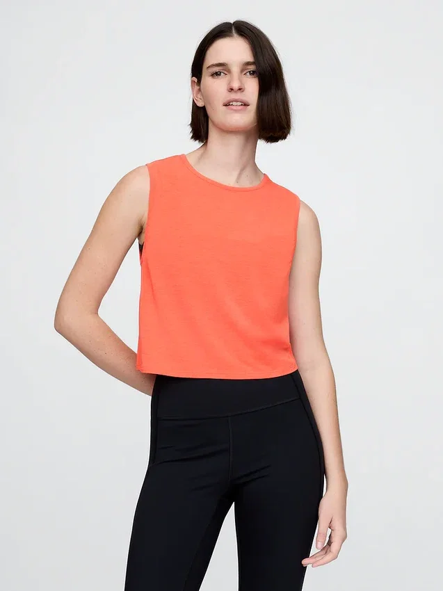 GapFit Breathe Kısa Kaslı Tank Top