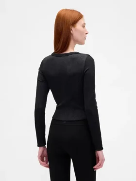 GapFit Dikişsiz Ribana Kısa Üst