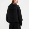 GapFit Oversized Fermuarlı Kapüşonlu Sweatshirt