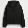 GapFit Oversized Fermuarlı Kapüşonlu Sweatshirt