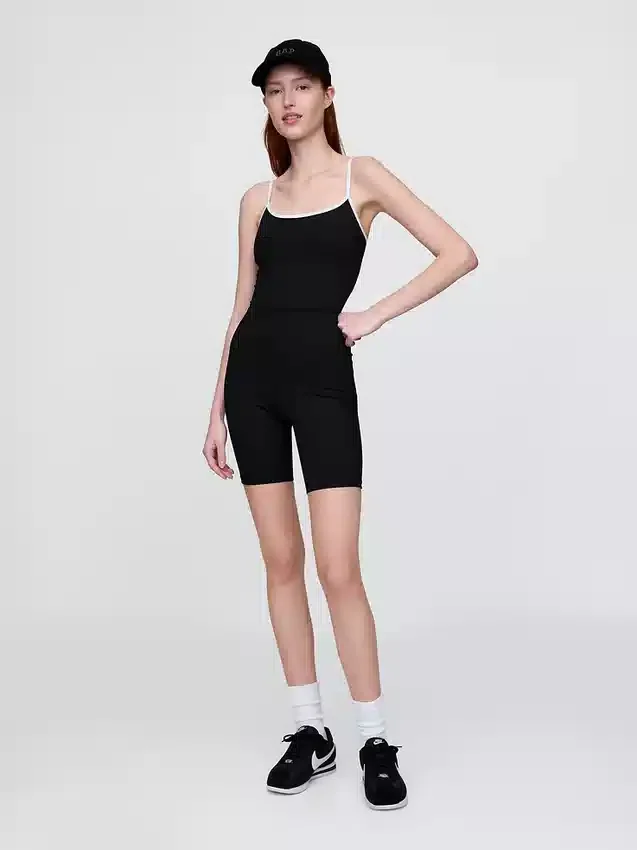 GapFit Power Bisiklet Şortlu Romper