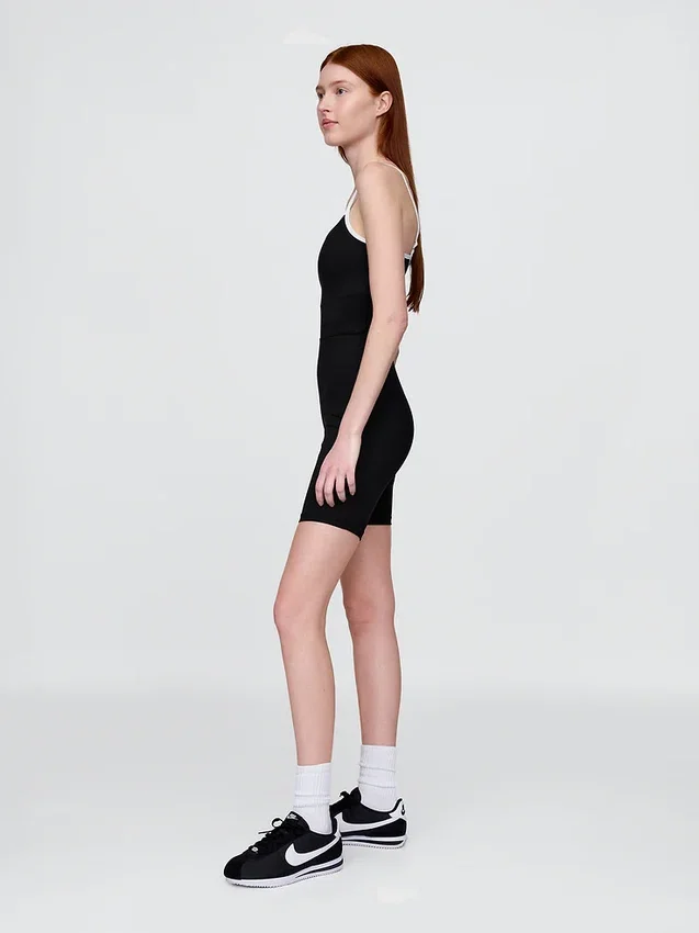 GapFit Power Bisiklet Şortlu Romper