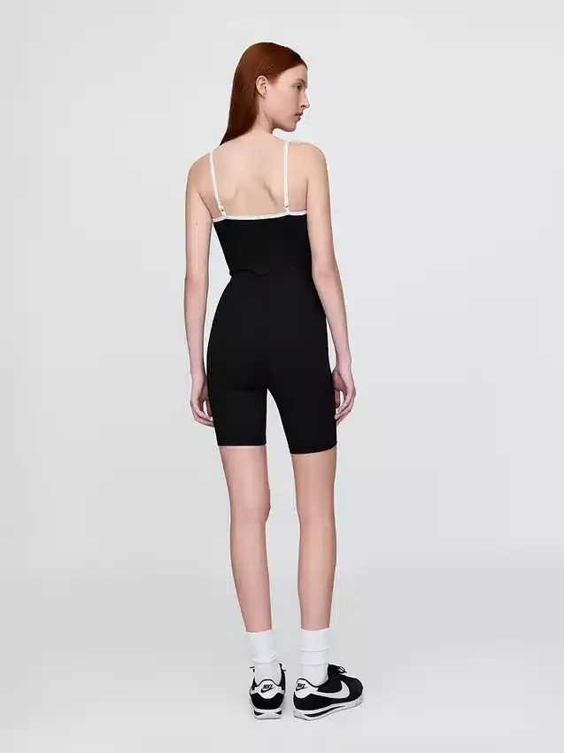 GapFit Power Bisiklet Şortlu Romper