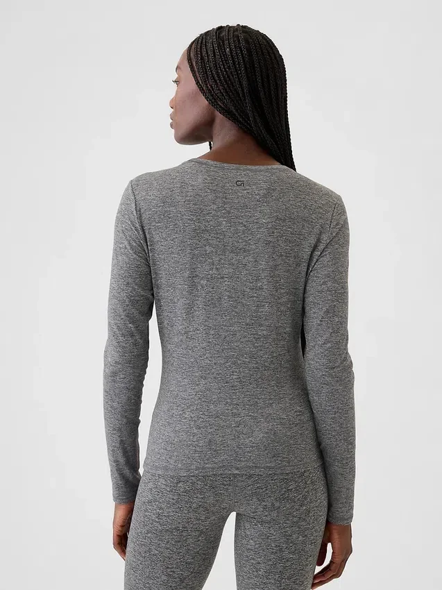 GapFit Pürüzsüz Jersey Tişört