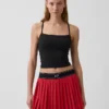 GapFit Pürüzsüz Racerback Kısa Tank Top
