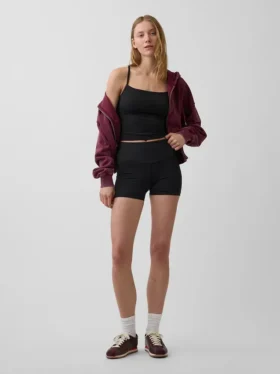 GapFit Pürüzsüz Racerback Kısa Tank Top