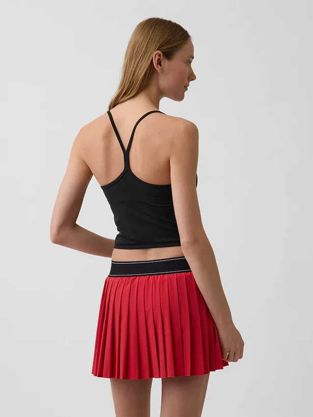 GapFit Pürüzsüz Racerback Kısa Tank Top
