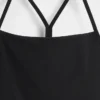 GapFit Pürüzsüz Racerback Kısa Tank Top