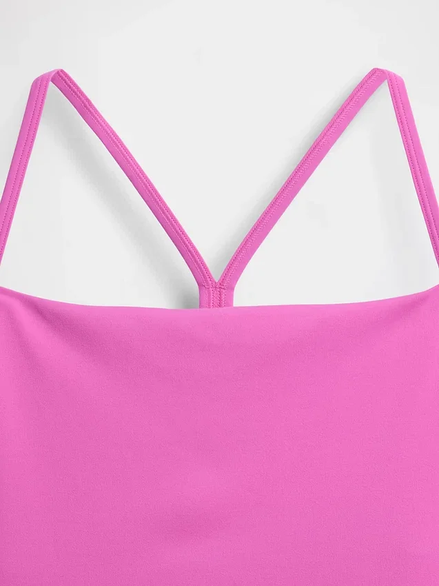 GapFit Pürüzsüz Racerback Kısa Tank Top