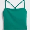 GapFit Pürüzsüz Racerback Kısa Tank Top