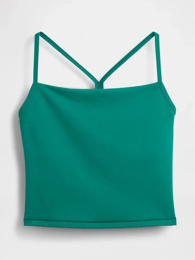 GapFit Pürüzsüz Racerback Kısa Tank Top