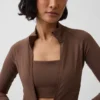 GapFit Smooth Fermuarlı Ceket