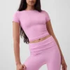 GapFit Smooth Çift Taraflı Sarma Kısa Üst