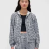GapFit Tech Gingham Rüzgarlık