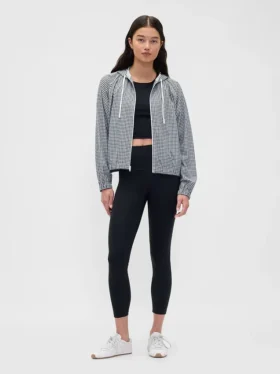 GapFit Tech Gingham Rüzgarlık